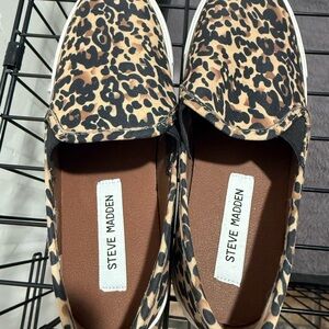 Steve Madden Women's Leopard Print Sneakers